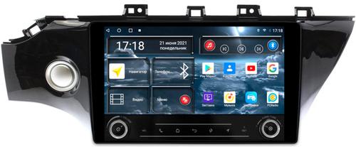 Магнитола для KIA Rio 4, Rio X-Line 2017-2020 (рамка под 10" с кнопкой) - Redpower K 206 Android 10, Быстрая, Hi-Fi звук, CarPlay, SIM-слот
