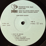John Henry Barbee ‎– I Ain't Gonna Pick No More Cotton (Польша 1981г.)