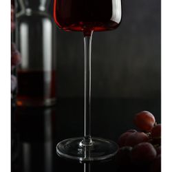 Бокал для вина 380 мл "Zie Optical" d 7,9/5,5 см h24 см оптические грани P.L. - BarWare [6]