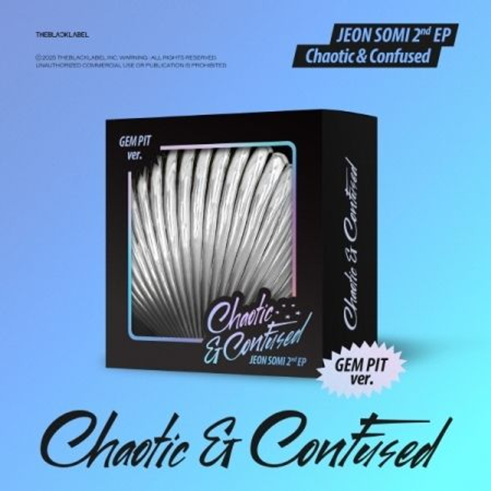 Альбом JEON SOMI - CHAOTIC & CONFUSED 2nd EP Album GEM PIT Version