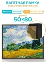 Металлическая багетная рамка 50х80 см