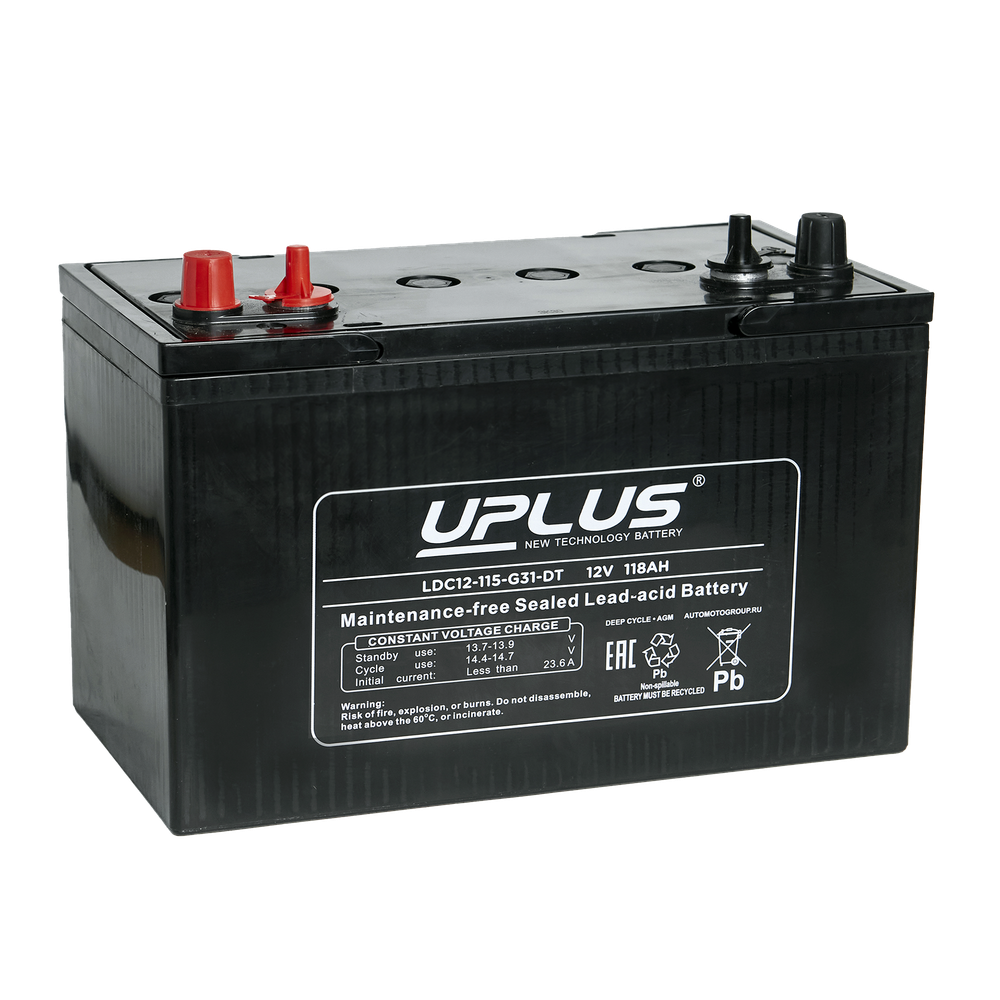 Тяговый аккумулятор LEOCH UniPLUS LDC6-224-GC2 (224Ач/6В) AGM-GEL