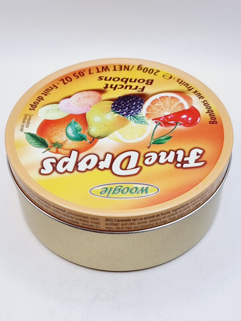 Леденцы Woogie (Фруктовое ассорти) 200 г (из Финляндии)