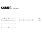 Консоль подвесная CODE VR3