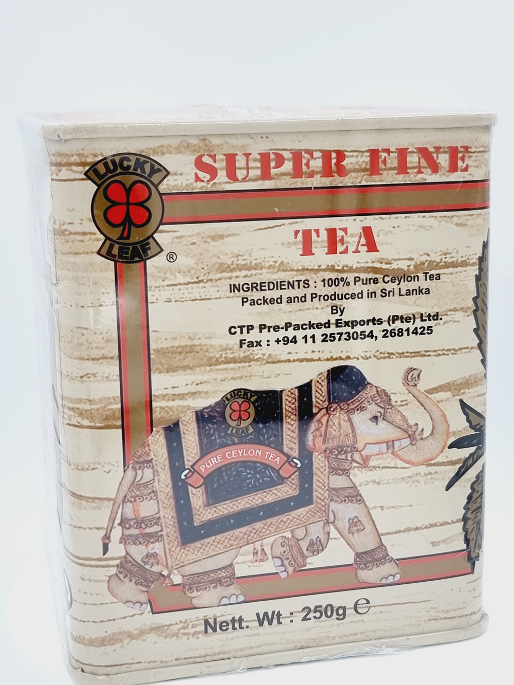 Чай черный Lucky Leaf цейлонский листовой Breakfast Tea 250 г (из Эстонии)