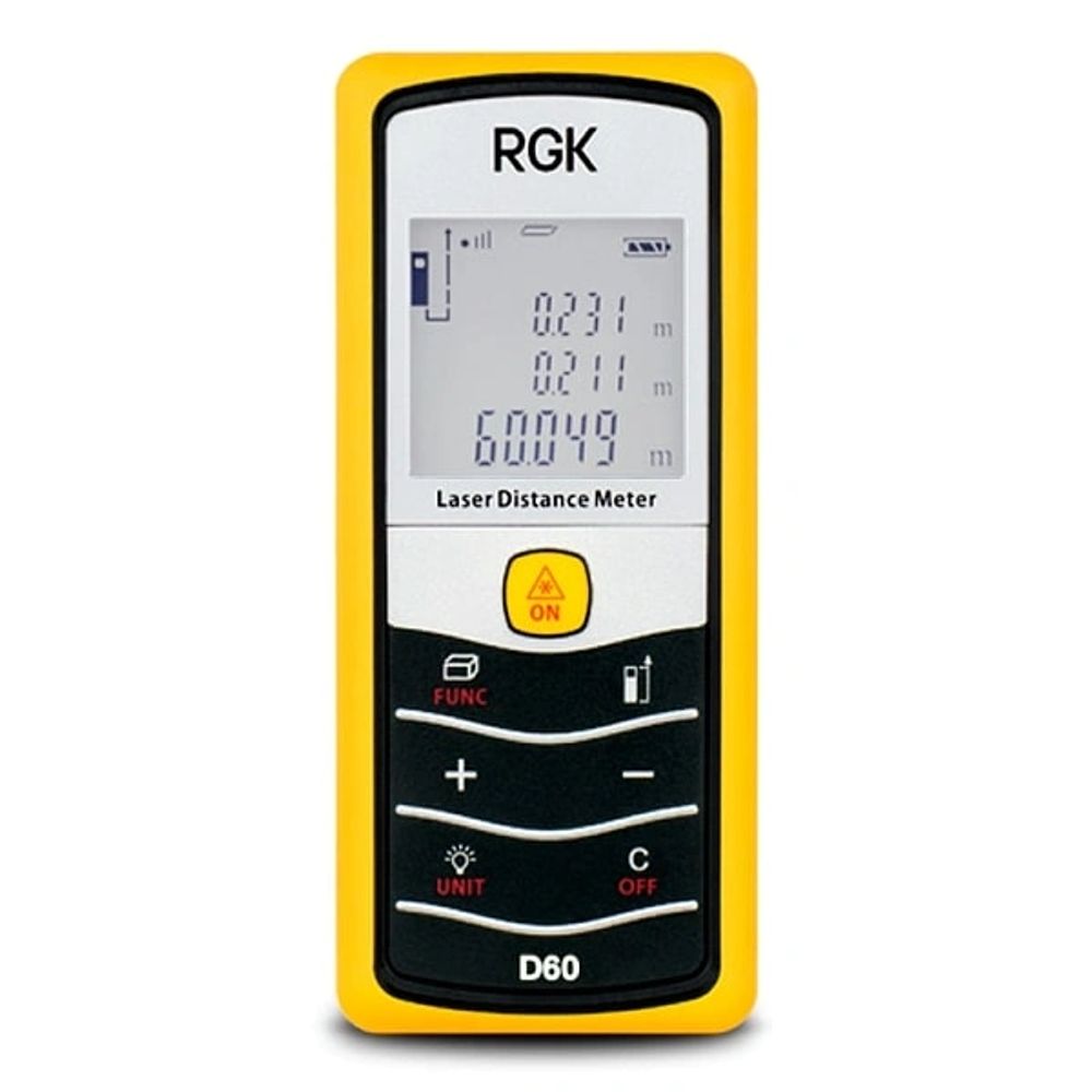 Лазерный дальномер RGK D60, RGK