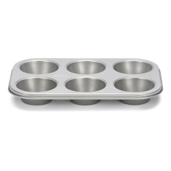 Форма для маффинов на 6 шт Patisse Silver 27х18х2.5 см