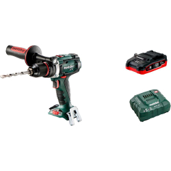 Аккумуляторная ударная дрель-шуруповерт Metabo BS 18 LTX Impuls 1х3,5Ач LiHD+ЗУ ASC55 (T03470)