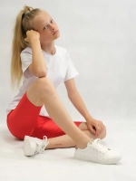 Бриджи-велосипедки спортивные на физкультуру летние
