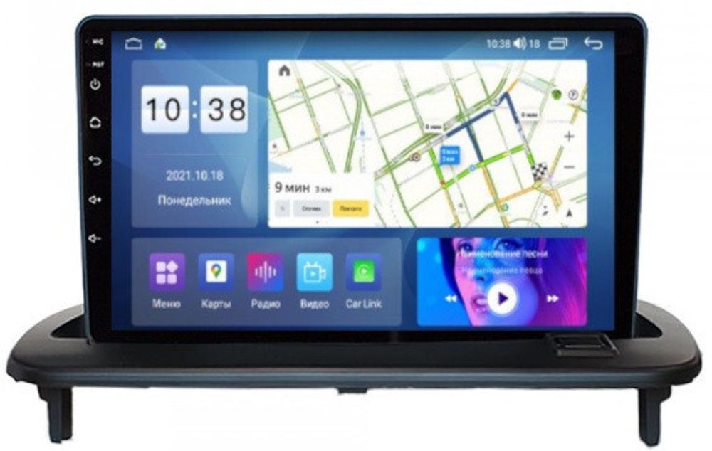 Магнитола для Volvo S40/V50 2004-2012, C30 2006-2012 - Parafar PF187XHD на Android 13, CarPlay, 4G SIM-слот