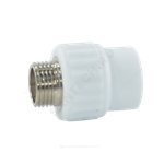 Муфта PP-R комбинированная белая Дн 20х1/2" НР VALFEX 10130020