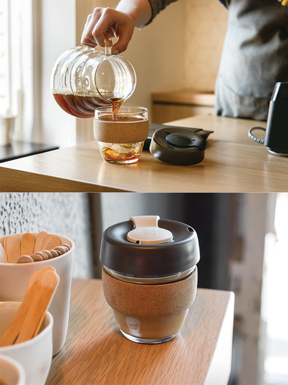 Кружка keepcup brew cork s 227 мл press