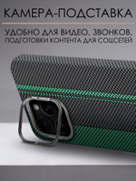 Дизайнерский чехол для IPHONE 16 PRO MAX с камерой-подставкой и MagSafe