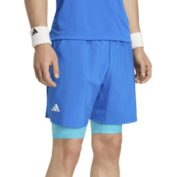 Теннисные шорты Adidas Club 2in1 - glory blue