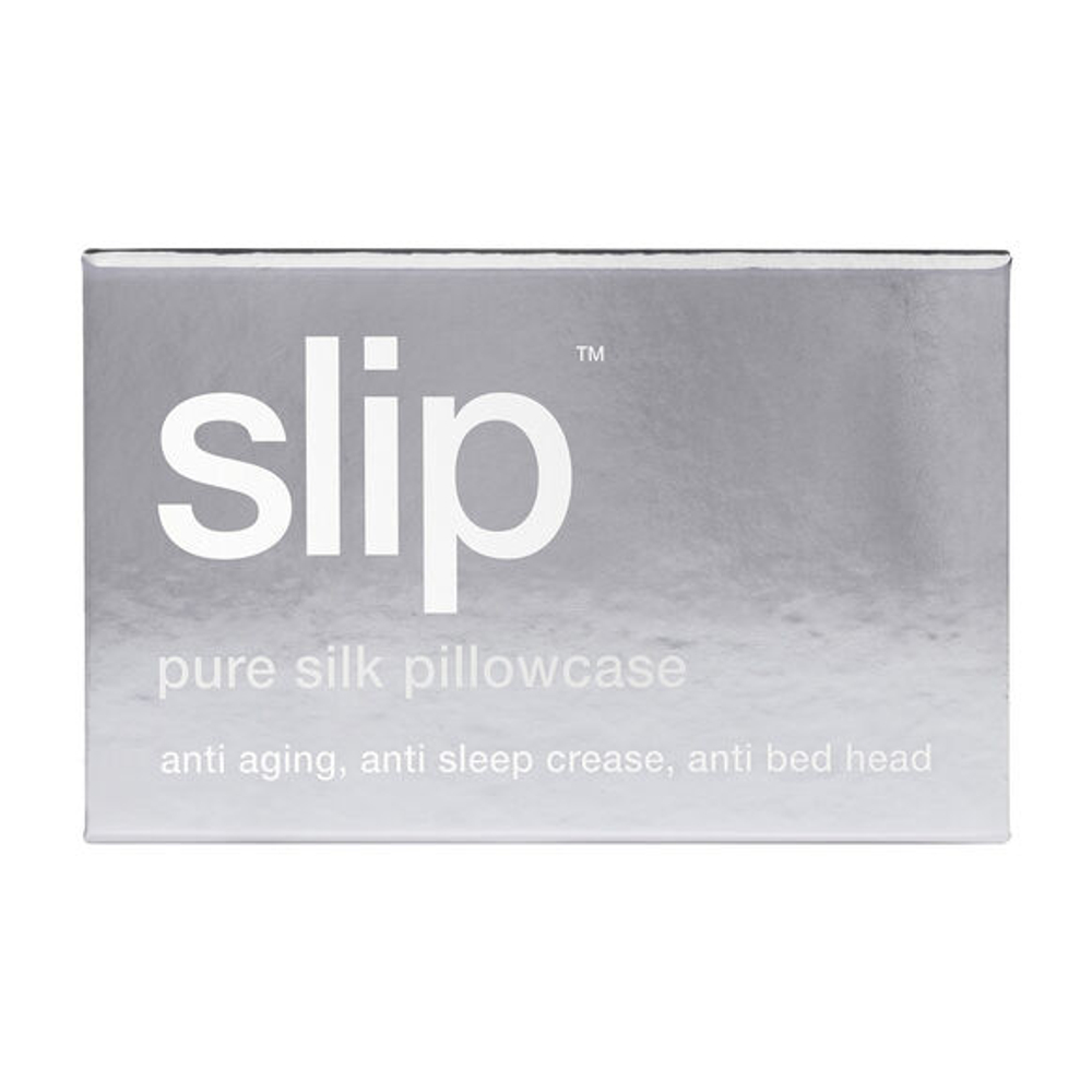 Наволочка из 100% шелка Slip Silk серебряный, 51х76 см