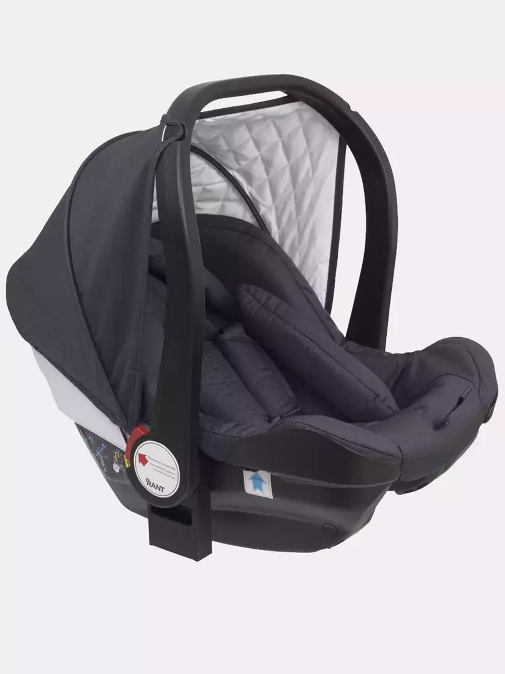 Коляска детская "FLEX GRAND" (3в1) RA073 Midnigt Black