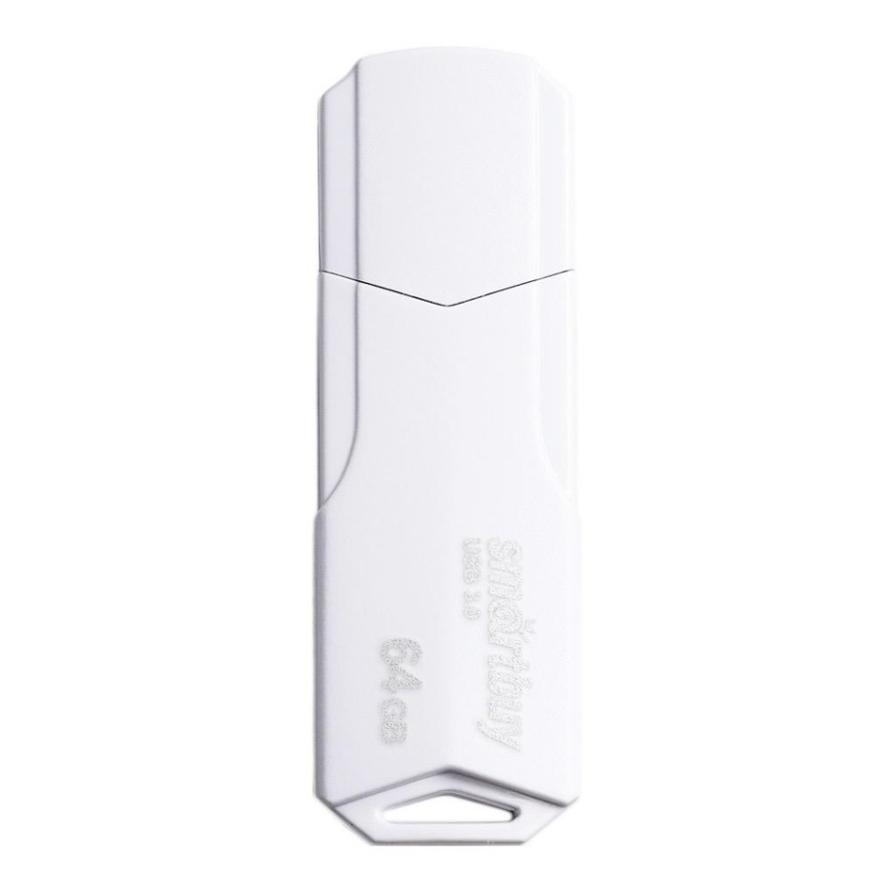3.1 USB флеш накопитель SmartBuy 64GB CLUE White (SB64GBCLU-W3)