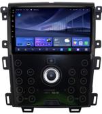 Магнитола для Ford Edge 2010-2015 (комплектация C) - Kuberg QLed, Android 14, TS105, Быстрейшая, CarPlay, SIM-слот