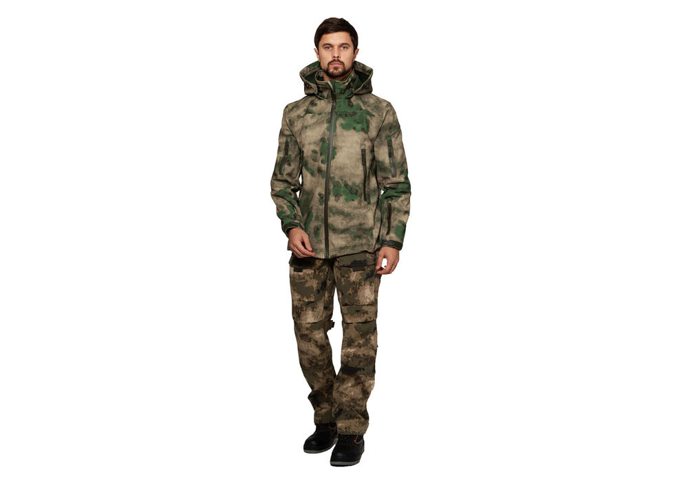 Куртка мужская "Tactical" КМФ мох