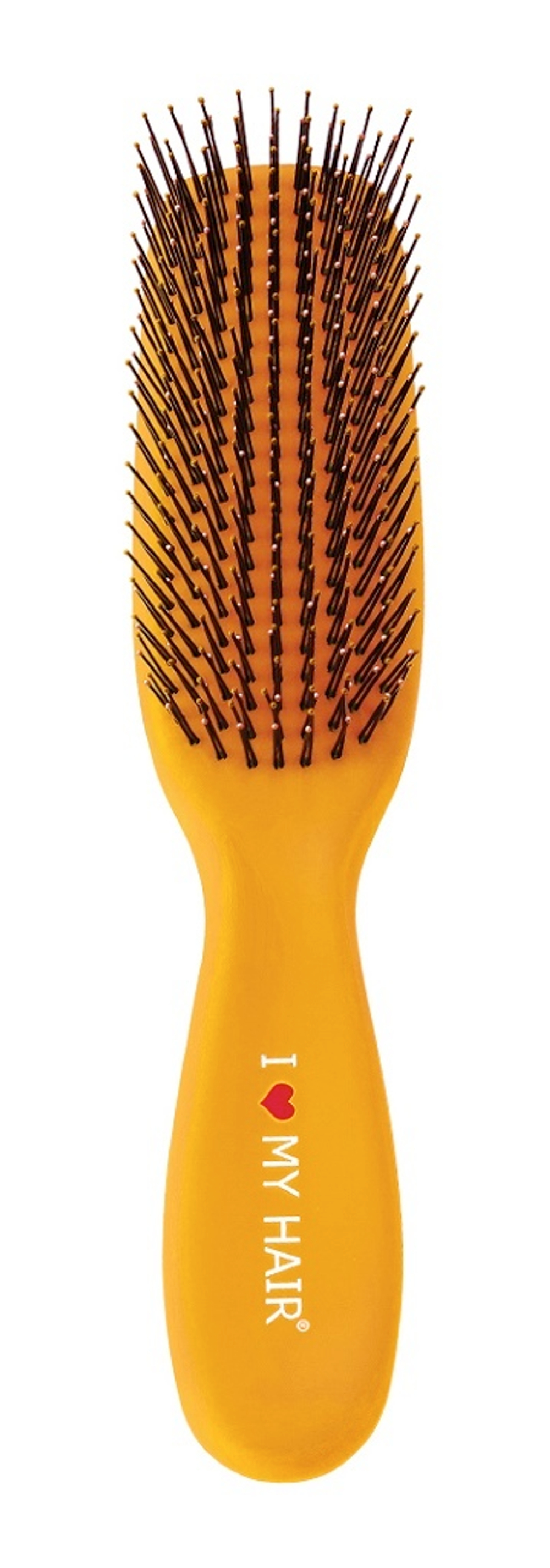 I Love My Hair Щётка "Spider Soft" 1503 S, матовая желтая