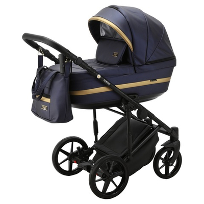 Adamex Rimini Deluxe RI-250 (2в1) Тёмно-синяя перламутровая экокожа