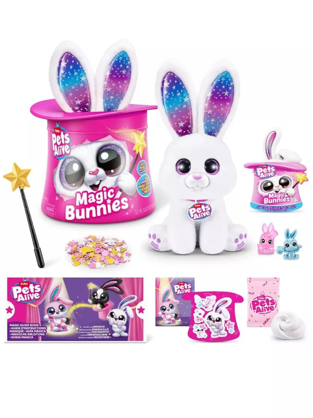 Мягкая игрушка Зуру Pets Alive Magic Bunny