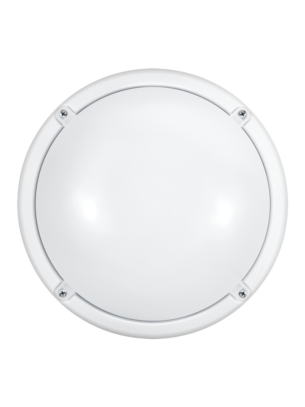 Светильник светодиодный 71 623 OBL-R1-12-4K-WH-IP65-LED-SNRV 12Вт 4000К IP65 900лм ЖКХ с оптико-акустич. датчиком круг бел. (аналог НПП) ОНЛАЙТ 71623