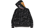 A Bathing Ape Color Camo Shark Full Zip Худи Ss23 черный