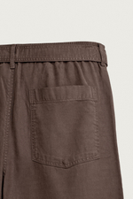 БРЮКИ RELAXED FIT СО СКЛАДКАМИ И РЕМНЕМ — ZARA