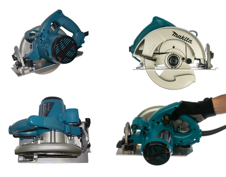 Пила дисковая Makita 1,8 кВт, диск 185/30 мм, глубина распила угол 90° 63,5 мм, под углом 45 градусов 45 мм, под углом 56 градусов 35 мм 5007N