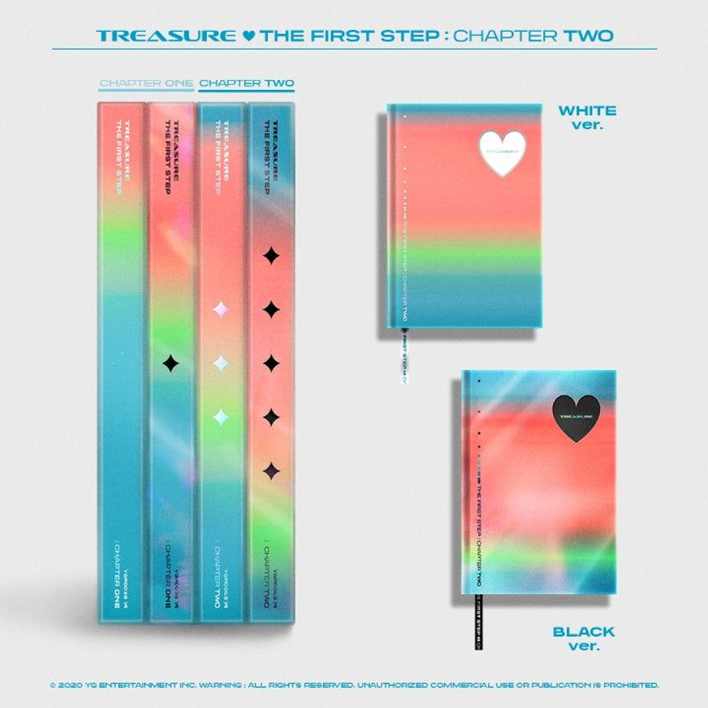 Альбом Treasure - The First Step : Chapter Two 2nd Single Album 2 Version SET