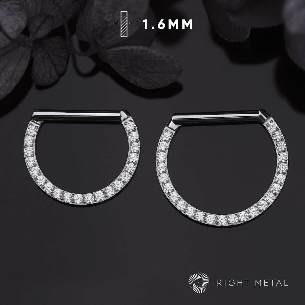 D-ring Side Crystal 1.6мм