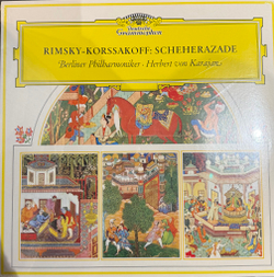 Виниловая пластинка Rimsky-Korsakov, Herbert von Karajan ‎– Scheherazade LP