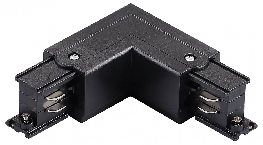 Соединитель угловой L-образный для треков накладных Lightstar Quattro 504127-FRPS