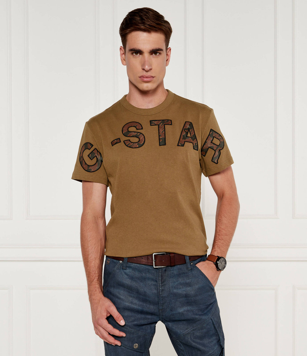 Футболка G- Star Raw - хаки(D25533 C336)