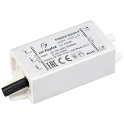 Блок питания ARPV-24012-D (24V, 0.5A, 12W) (Arlight, IP67 Металл, 3 года) 022409