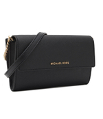 Кожаная сумка-мессенджер/кошелек Michael Kors - черный(32R4GJ6C9L)