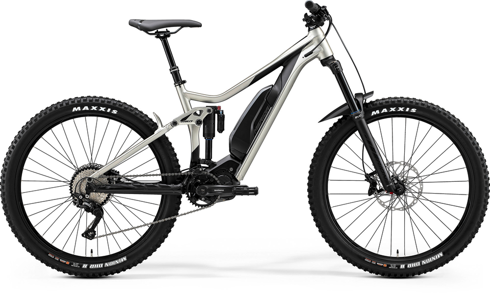 Велосипед '20 Merida eOne-Sixty 500SE Колесо:27.5" Рама:M(43cm) SilkTitan/Black (6110827850)