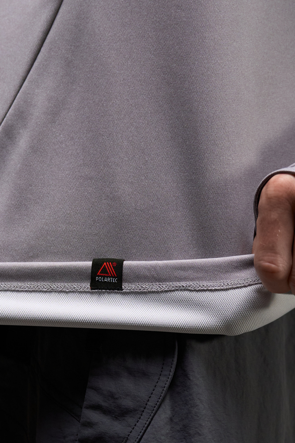 Лонгслив Blue Monte Half-Zip Training Long Sleeve "Chongsheng Ashes"
