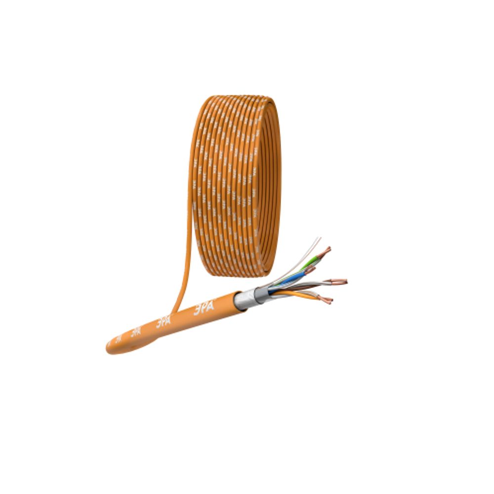 Кабель витая пара ЭРА F/UTP 4x2x24 AWG Cat5e CU нг(А) HF 305м | Электротовары