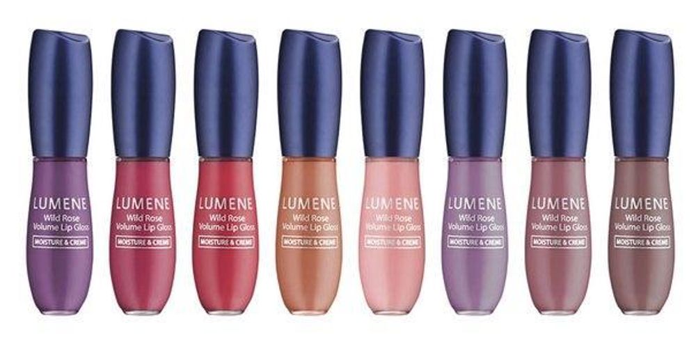 Lumene Wild Rose Volume Lip Gloss Блеск для губ