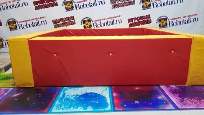 Квадратный разборный сухой бассейн 2x2 м.