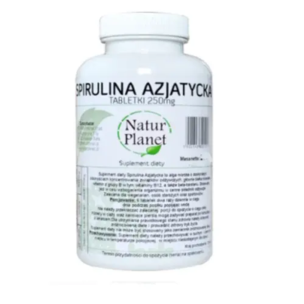 Natur Planet Азиатская спирулина таблетки - 500 таблеток