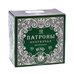Патрон 12/70 СКМ №0 32гр "Русь"