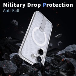 Прозрачный чехол Mesh Pro Magnetic Case для Poco X8 Pro 5G