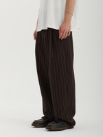 Мужские Брюки (Relaxed Fit) Dean Stripe Pleated