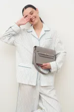 СУМКА «QUIET LUXURY» СЕРЫЙ