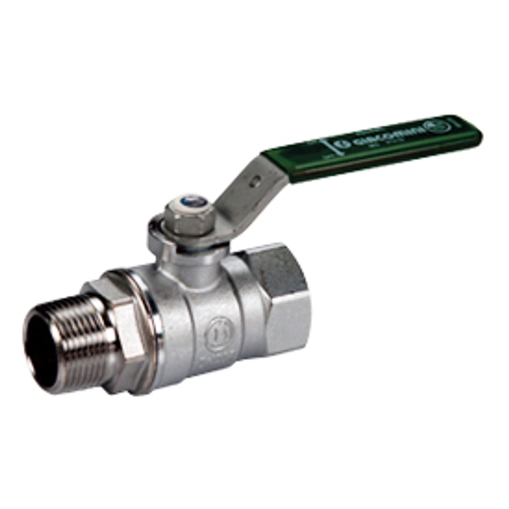 Кран шар. 1"ВН р. GIACOMINI R254W (зелен.)