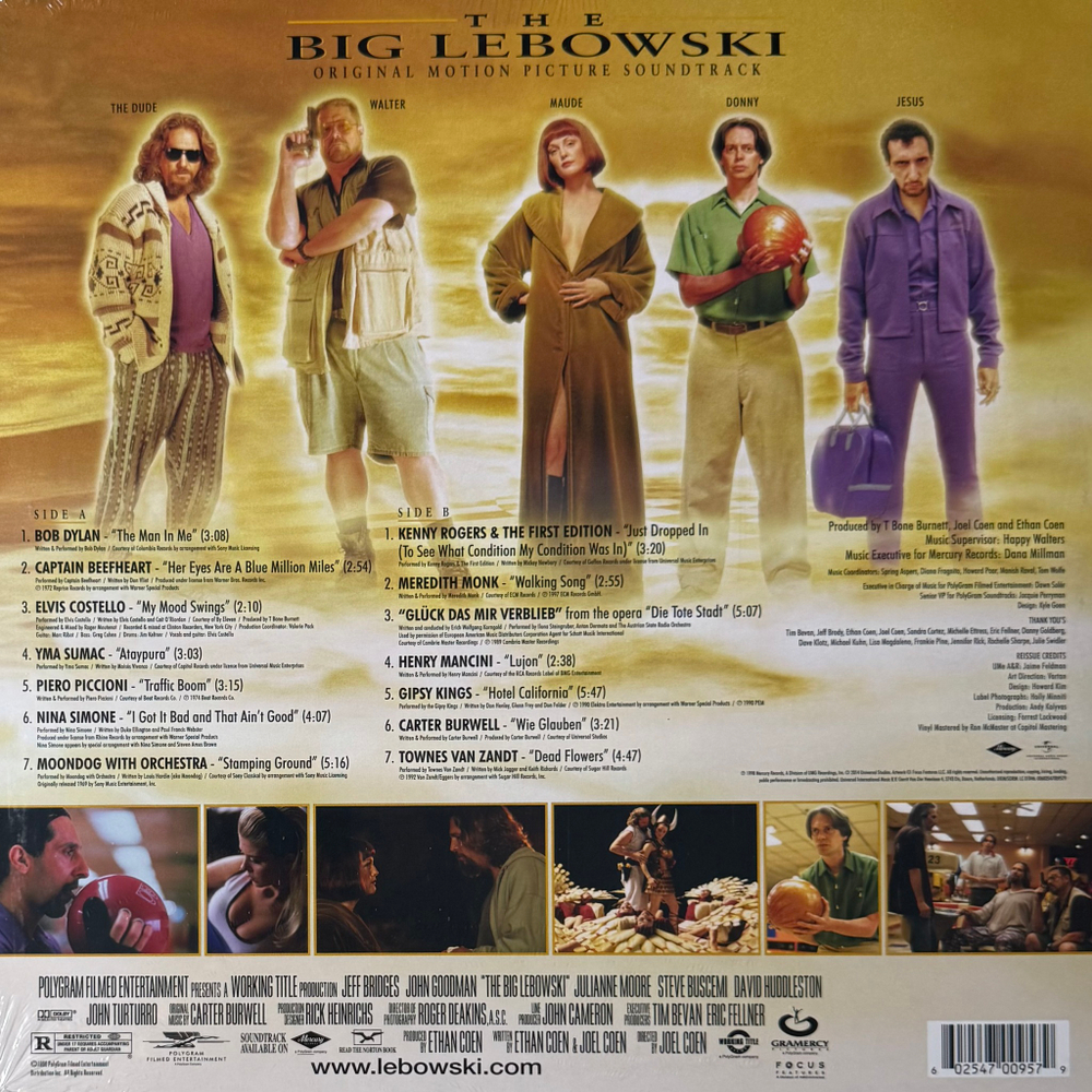 The Big Lebowski - Original Motion Picture Soundtrack (Европа 2024г.)
