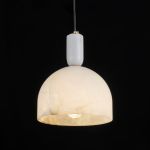 Подвесной светильник 8992P gold/white